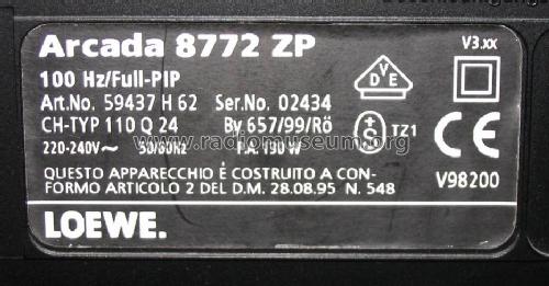 Arcada 8772 ZP 110Q24; Loewe-Opta; (ID = 1257855) Televisión
