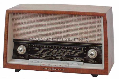Bella Luxus 32021W; Loewe-Opta; (ID = 109608) Radio