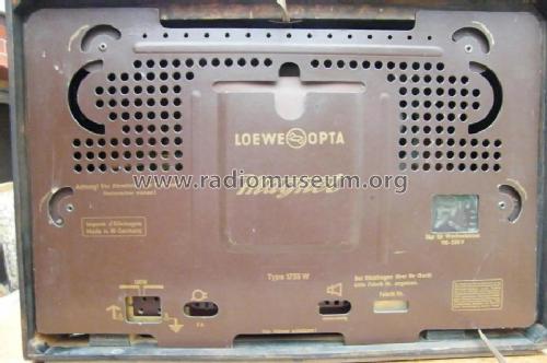 Magnet 1735W; Loewe-Opta; (ID = 1004863) Radio