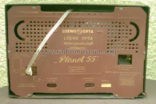 Planet 55 539W ; Loewe-Opta; (ID = 127082) Radio