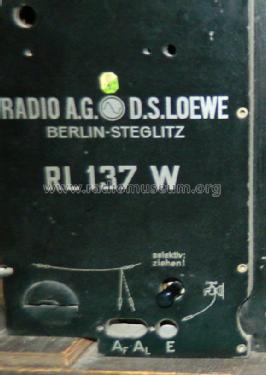 RL137W; Loewe-Opta; (ID = 1704806) Radio