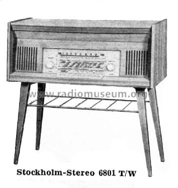 Stockholm-Stereo 6801T/W; Loewe-Opta; (ID = 1942570) Radio