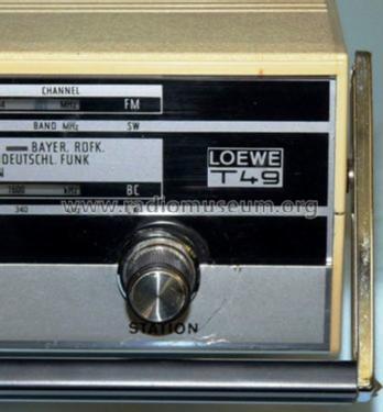 T49; Loewe-Opta; (ID = 689083) Radio