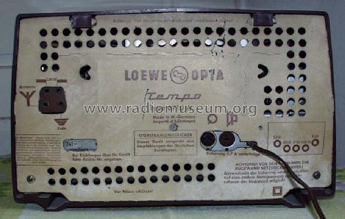 Tempo 6710W; Loewe-Opta; (ID = 68962) Radio