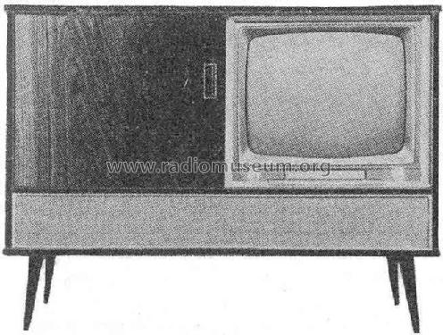 Tribüne 33 220; Loewe-Opta; (ID = 454100) TV Radio