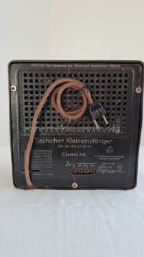 Deutscher Kleinempfänger 1938 DKE38; Lorenz; Berlin, (ID = 2853862) Radio