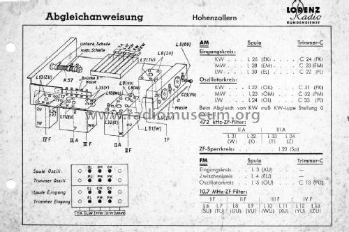 Hohenzollern ; Lorenz; Berlin, (ID = 2671079) Radio