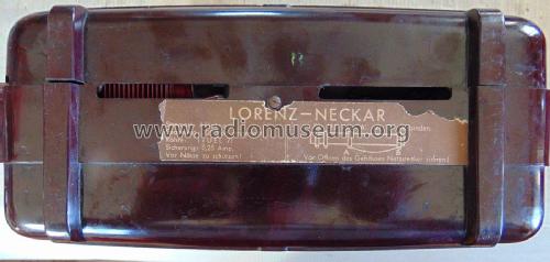 Neckar GW; Lorenz; Berlin, (ID = 2363115) Radio