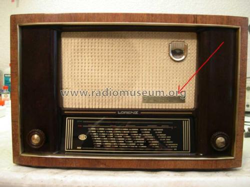 Säntis 52K 3157W; Lorenz; Berlin, (ID = 1791346) Radio