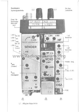 UKW-Funksprechgerät SEM 56-820; Lorenz; Berlin, (ID = 1954302) Commercial TRX