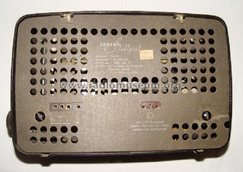 Stuttgart S50 I - ohne Sperrkreis; Lorenz; Berlin, (ID = 377894) Radio