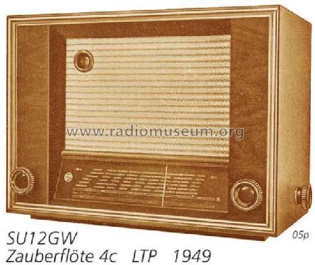 Zauberflöte 4c Su12W; LTP, Apparatewerk (ID = 711415) Radio