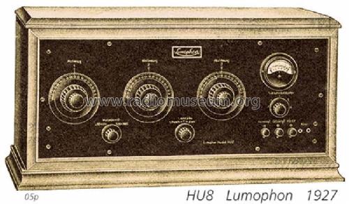 HU8; Lumophon, Bruckner & (ID = 438) Radio