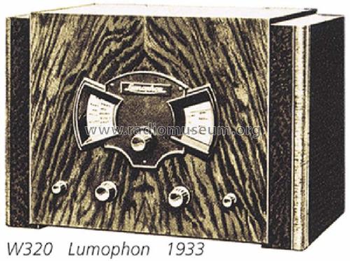 W320; Lumophon, Bruckner & (ID = 708131) Radio
