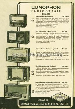 WD570; Lumophon, Bruckner & (ID = 708143) Radio