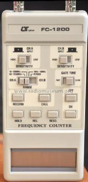 Frequency Counter FC-1200; Lutron; Taipei (ID = 1221296) Equipment