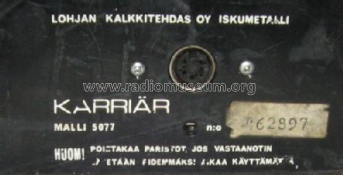 Karriär 5077; Luxor, Helsinki - (ID = 765340) Radio