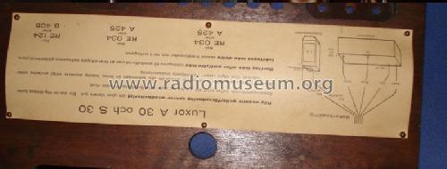 A30 / S30; Luxor Radio AB; (ID = 1343370) Radio