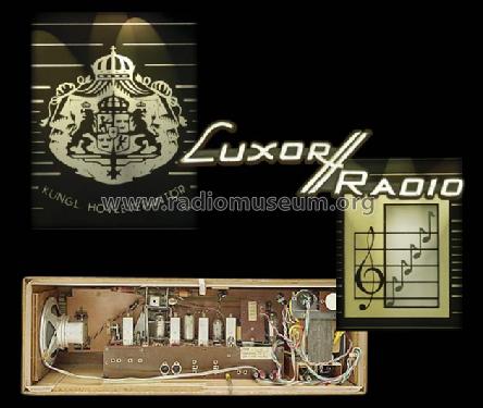 Symfoni Stereo 4395W; Luxor Radio AB; (ID = 136381) Radio