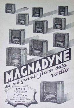 SV10; Magnadyne Radio; (ID = 767162) Radio