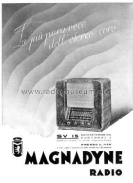 SV15; Magnadyne Radio; (ID = 301162) Radio