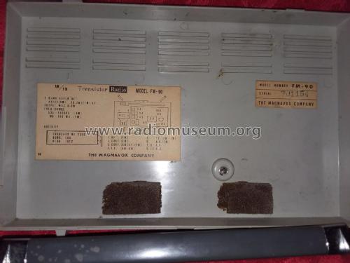 10-Transistor AM/FM FM-90; Magnavox Co., (ID = 2339837) Radio