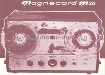 M-30 ; Magnecord, Inc. (ID = 542270) R-Player