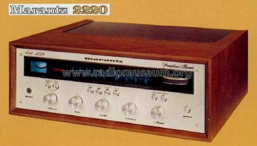 Stereophonic Receiver 2220; Marantz Sound United (ID = 496329) Radio