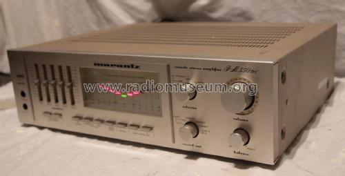 Console Stereo Amplifier PM550DC; Marantz Sound United (ID = 2229979) Ampl/Mixer