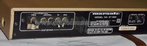 AM/FM Stereo Tuner ST520; Marantz Sound United (ID = 1871925) Radio