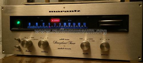 Stereophonic Tuner twenty 20B; Marantz Sound United (ID = 1829287) Radio