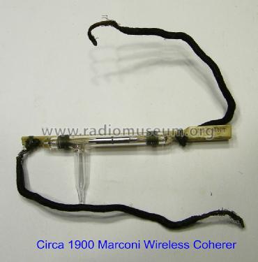 Coherer Detector ; Marconi Co. (ID = 1345744) Radio part