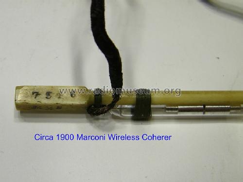 Coherer Detector ; Marconi Co. (ID = 1345747) Radio part