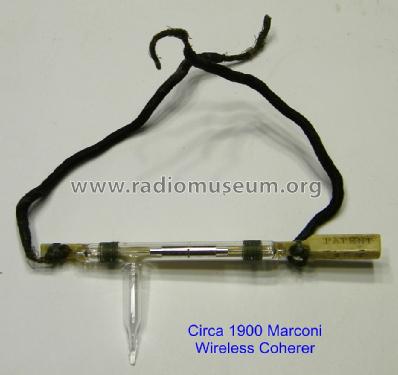 Coherer Detector ; Marconi Co. (ID = 1345750) Radio part