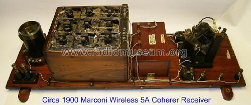 Coherer Receiver No. 5A; Marconi Co. (ID = 1345564) Commercial Re