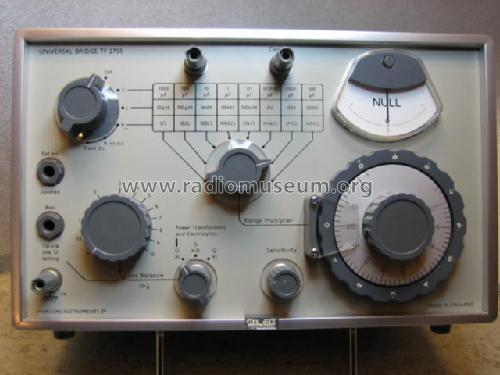 Universal Bridge TF2700; Marconi Instruments, (ID = 155248) Equipment