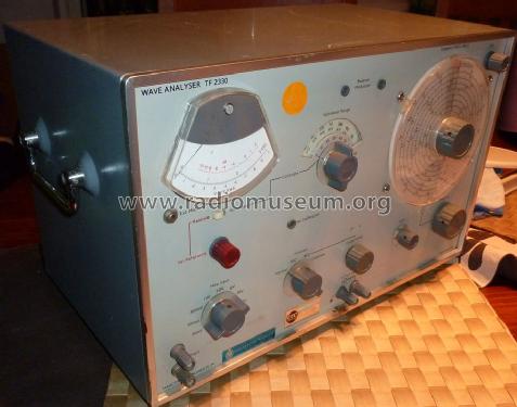 Wave Analyser TF-2330; Marconi Instruments, (ID = 821043) Equipment