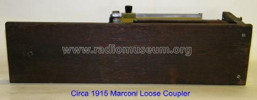 Marconi Loose Coupler ; Marconi Wireless (ID = 1045660) mod-pre26