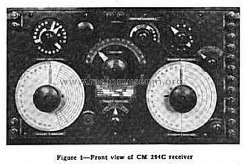 Wireless Receiver CM 294C; Marconi Wireless (ID = 1064599) mod-pre26