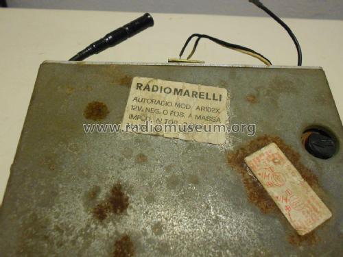 AR102X; Marelli Radiomarelli (ID = 2154226) Car Radio