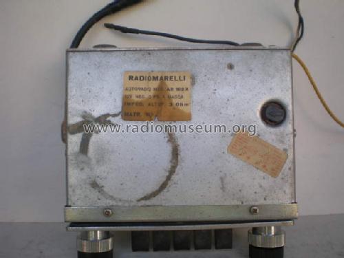 AR102X; Marelli Radiomarelli (ID = 662080) Car Radio