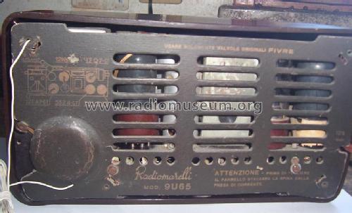 Fido 9U65; Marelli Radiomarelli (ID = 758481) Radio