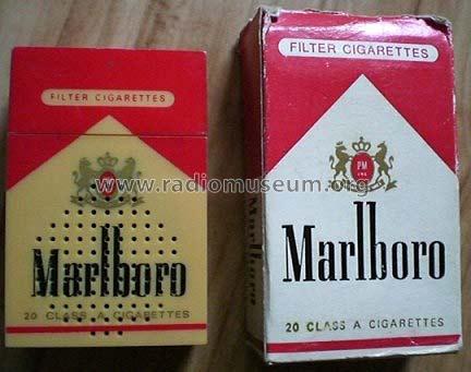 Marlboro 'Cigarette packet'; Marlboro Brand (ID = 474965) Radio