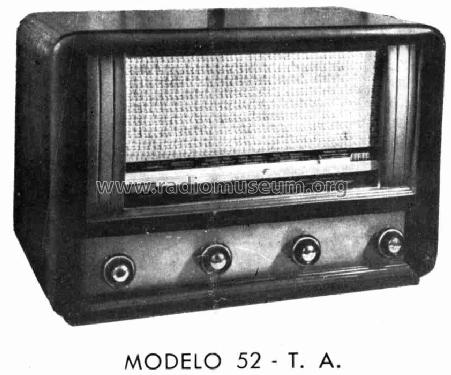 ERMSA 52-TA; Maymo, Escuela Radio (ID = 595030) Radio
