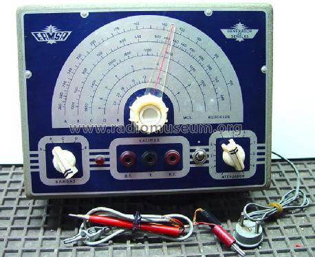 ERMSA Generador de señales C 5-3 ; Maymo, Escuela Radio (ID = 777421) Equipment