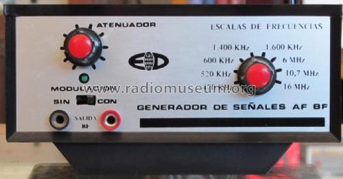 Generador de Señales AF BF ; Maymo, Escuela Radio (ID = 1822122) Equipment