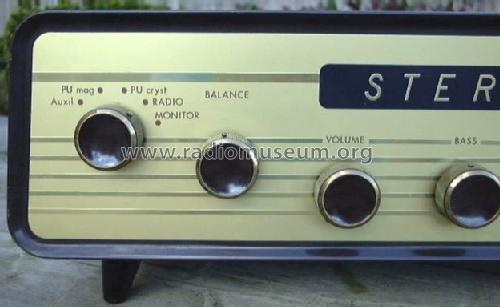 Stereophonic Amplifier BBO845; MBLE, Manufacture (ID = 153553) Ampl/Mixer