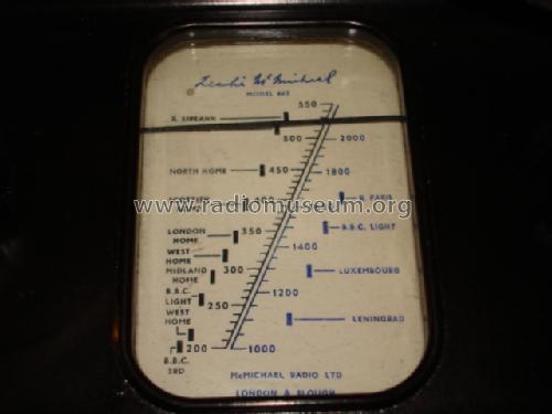 All Dry Portable 483; McMichael Radio Ltd. (ID = 802404) Radio