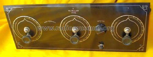 McMillan Five chassis only; McMillan Radio Corp. (ID = 1113600) Radio