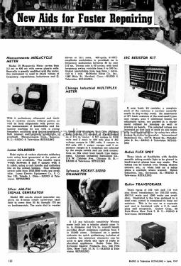 Signal generator FM/AM 906; McMurdo Silver Co., (ID = 1215295) Equipment